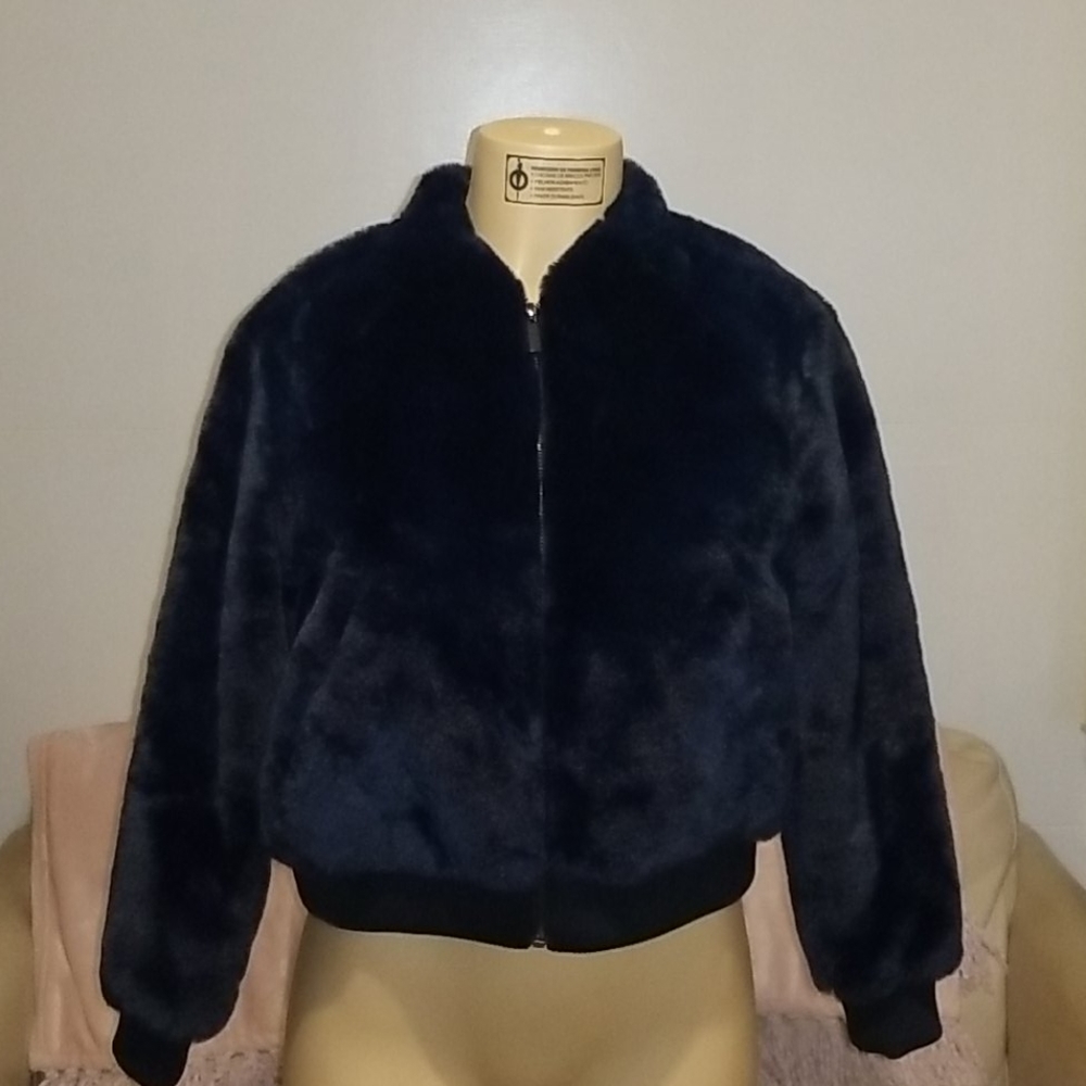 Banana Republic dark blue/purple bomber jacket